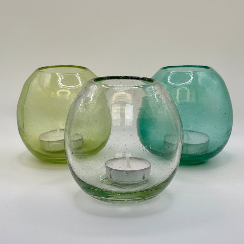 Hand-Blown Buoy Vase