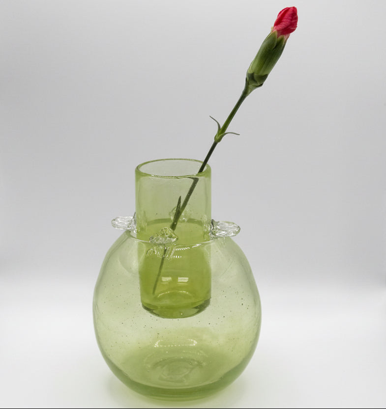 Hand-Blown Buoy Vase