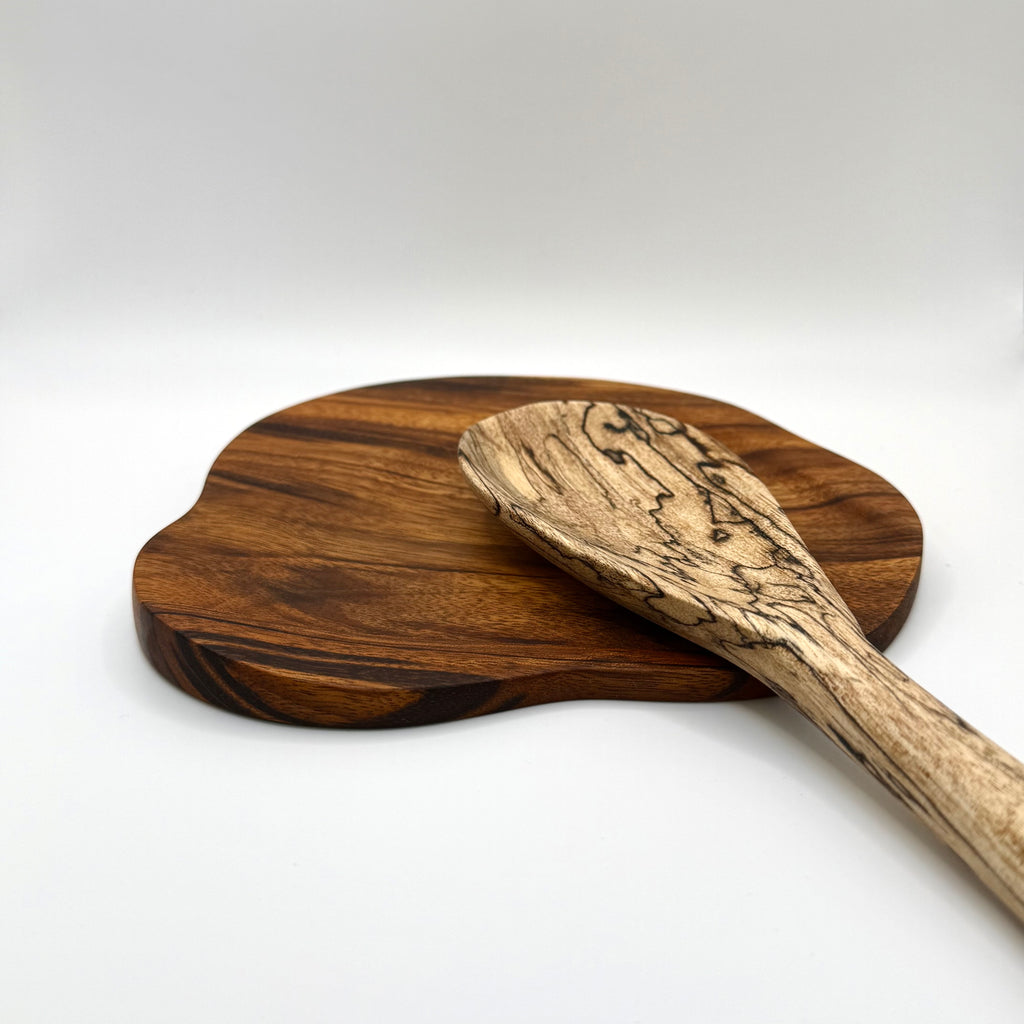 Exotic Reclaimed Wood Spoon Rest