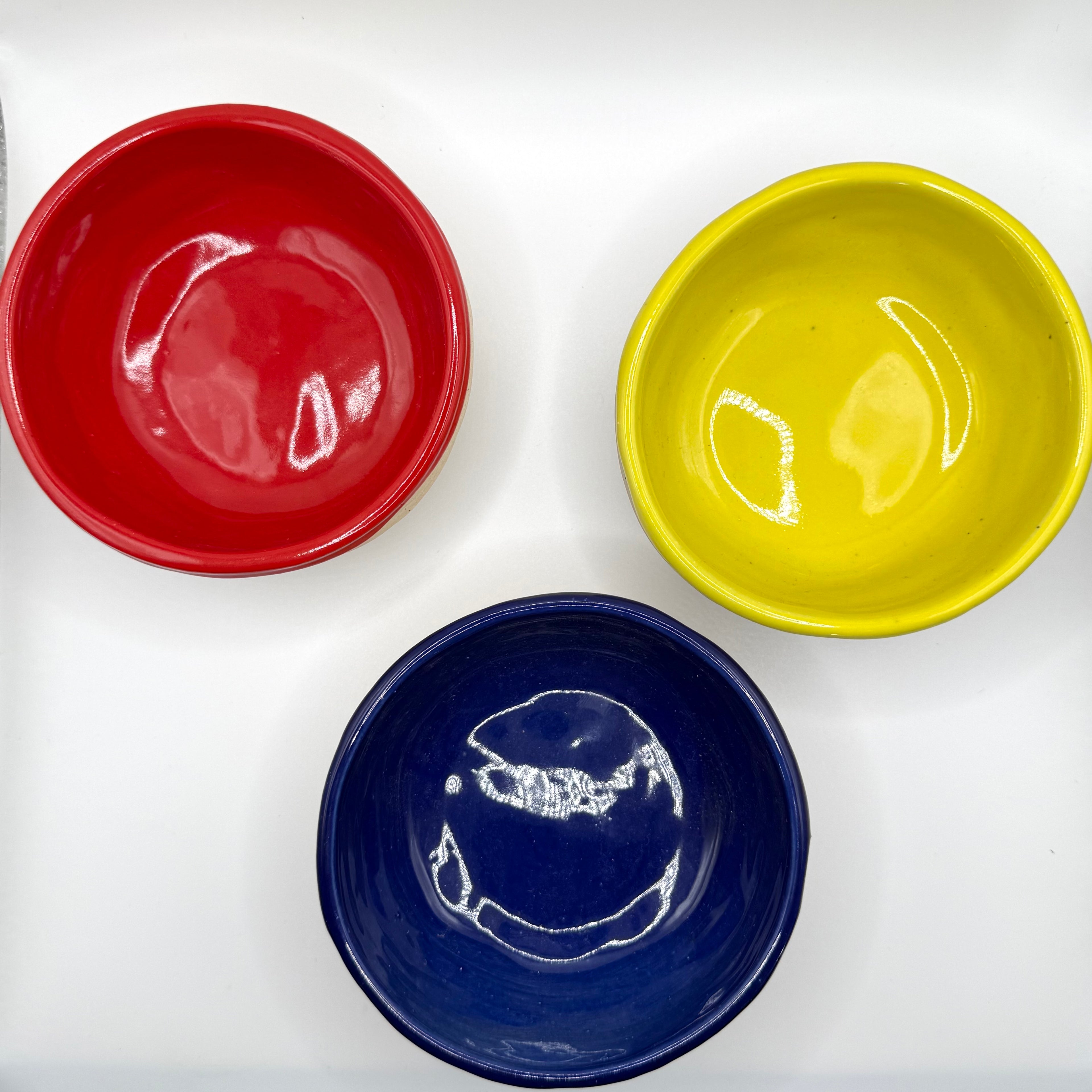 Stacked Ceramic Snack Bowl