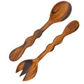 Exotic Reclaimed Wood Serving Utensils Set